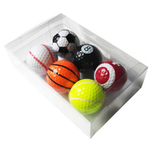 Sporting golf ball PVC box