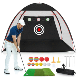 Golf hitting net set 05