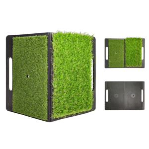 2 in 1 Folding Non-slip Rubber Soled Golf Hitting Mat