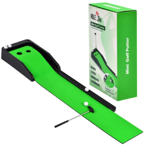 Mini desktop putter mat set